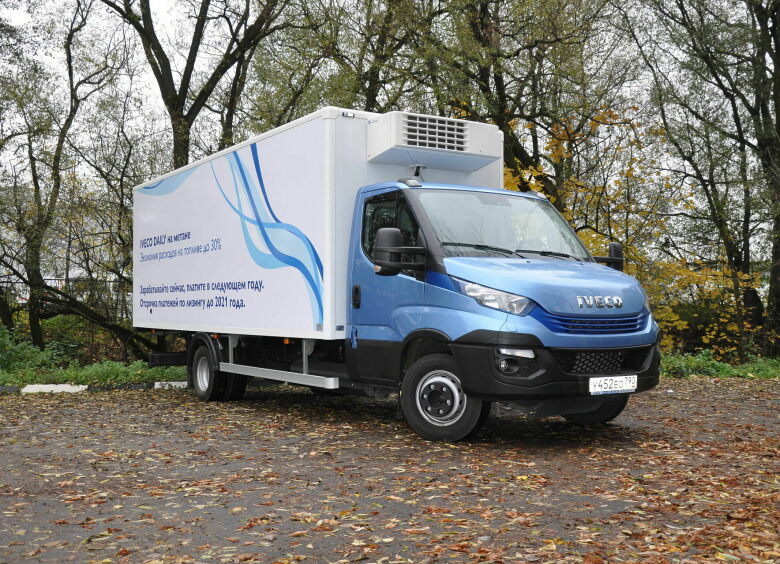 Изображение Грузовой лимузин: тест-драйв метанового IVECO Daily с «автоматом»