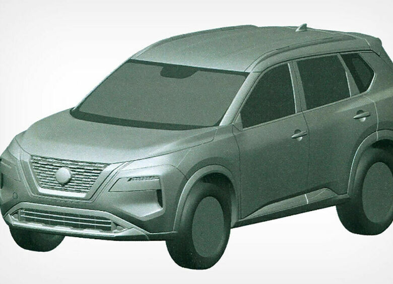 Изображение В России запатентовали кроссовер Nissan X-Trail четвертого поколения