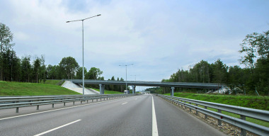 Сколько автомобилей проехало по трассе М-11 «Нева» за год