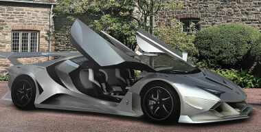 Гиперкар Alieno Arcanum: 24 мотора за 1,5 млн. евро