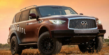 Infiniti QX80 подготовили для хардкорной женской гонки