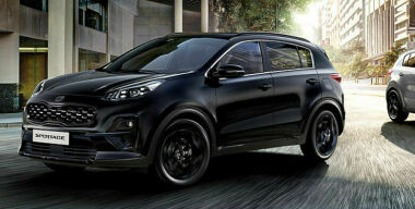 KIA представила черный-черный Sportage