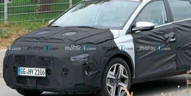 Опубликованы шпионские фото нового кроссовера Hyundai