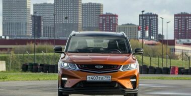 Coolray стал самым продаваемым кроссовером Geely в России