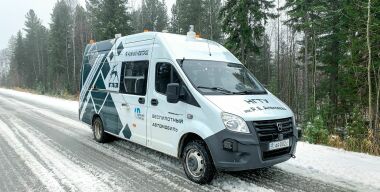 Беспилотная «Газель Next» вышла на настоящую работу