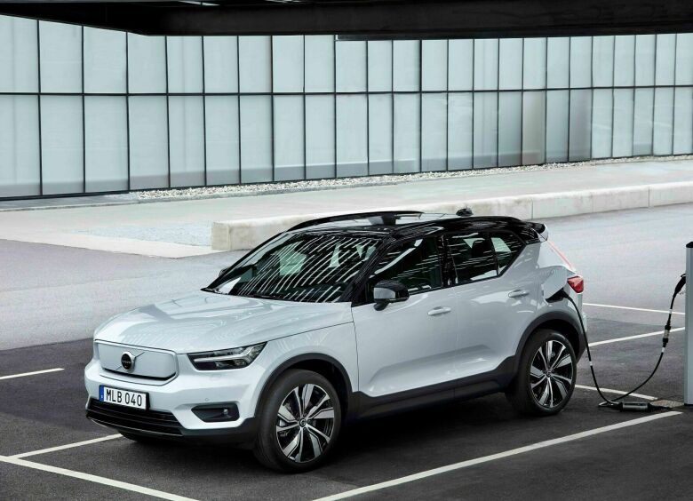 Изображение Кроссовер Volvo XC40 избавился от двигателя внутреннего сгорания