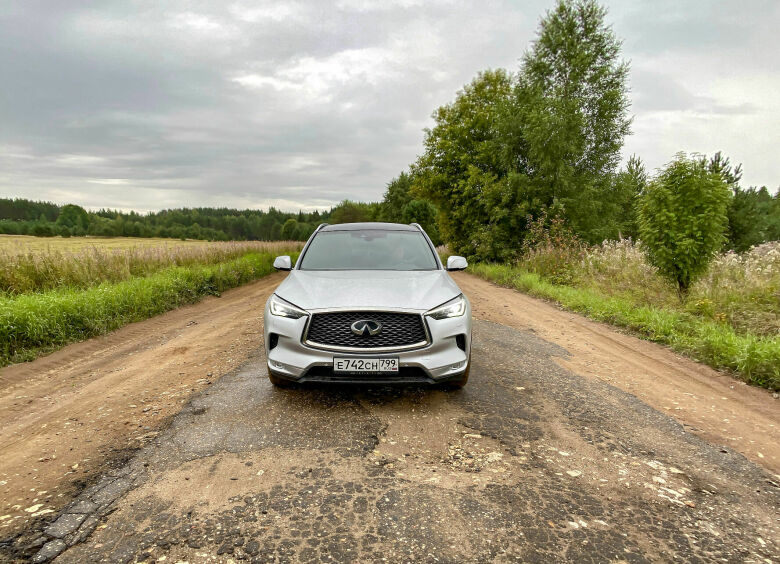 Изображение Хипстер в сапогах: внедорожный тест-драйв Infiniti QX50