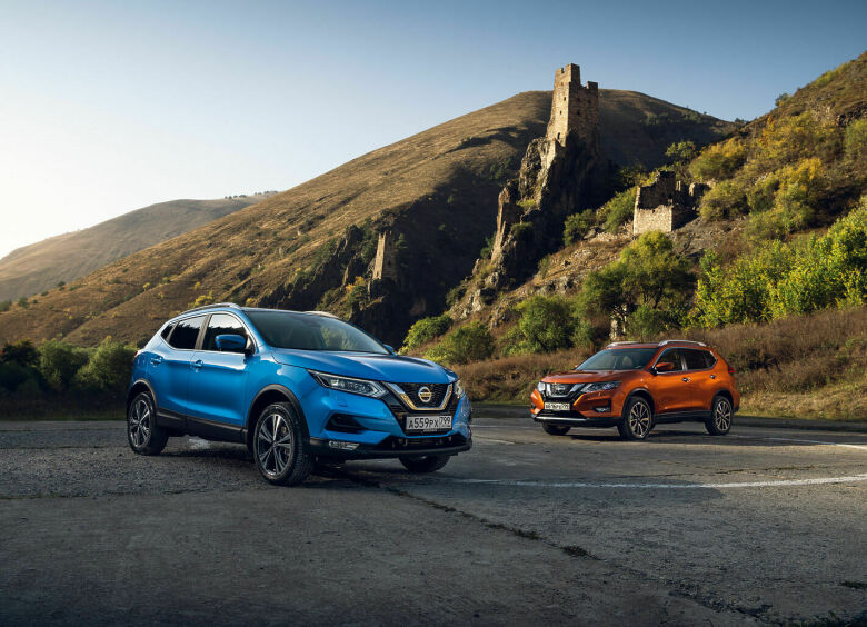 Изображение Умные «головы»: тест-драйв обновленных кроссоверов Nissan Qashqai и X-Trail