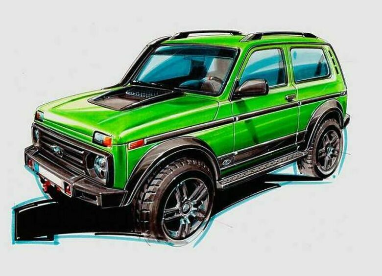 Изображение Рассекречена уникальная LADA 4x4, но россиянам она не достанется