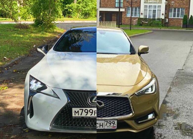 Изображение 900 «лошадок» на двоих: сравнительный тест Lexus LC500 и Infiniti Q60S