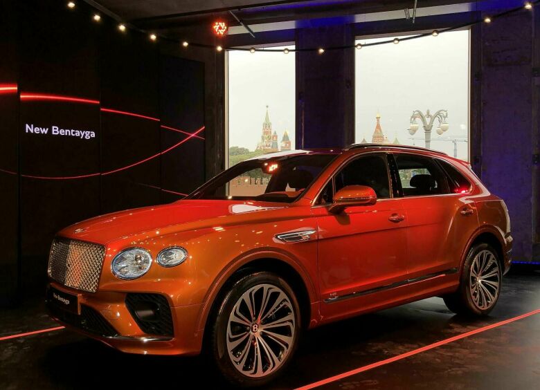 Изображение В России презентовали обновленный кроссовер Bentley Bentayga