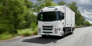 Scania выпустила первый электрогрузовик