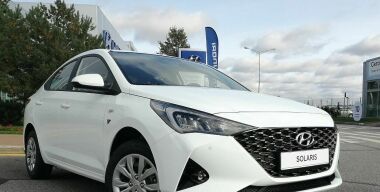 В России представили новую версию Hyundai Solaris