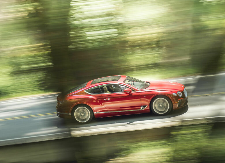 Изображение Роскошный Bentley Continental GT получил новые руль и три цвета окраски кузова