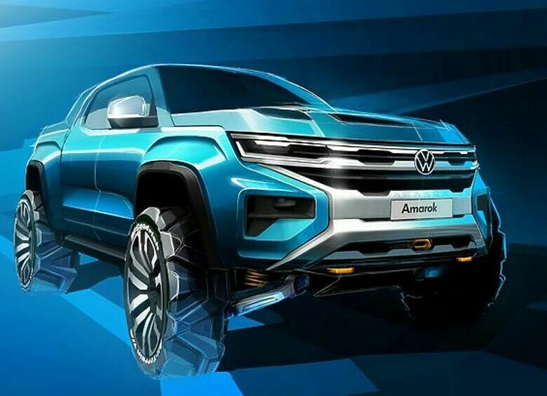 Изображение Пикап Ford Ranger превратится в Volkswagen Amarok следующего поколения