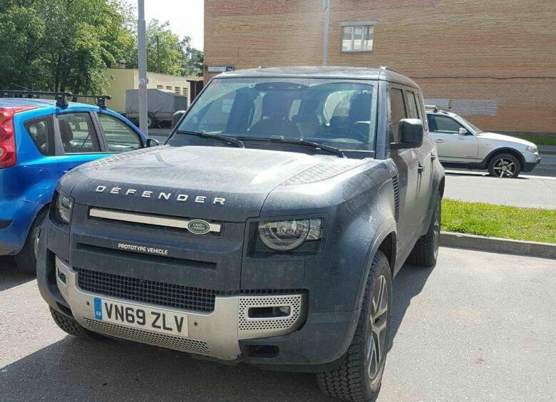 Изображение Новый Land Rover Defender заметили в Москве