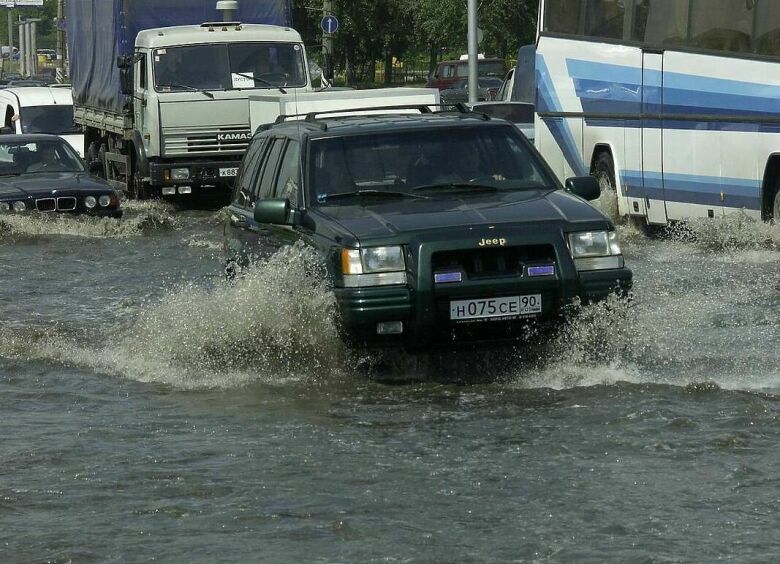 Изображение Синоптики спрогнозировали новый потоп на дорогах Москвы