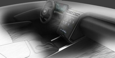 В сети появились первые изображения салона нового Hyundai Tucson