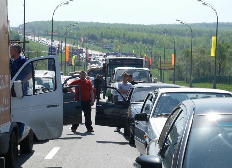 Изображение 27 марта дороги Москвы ожидает первый в году «дачный коллапс»