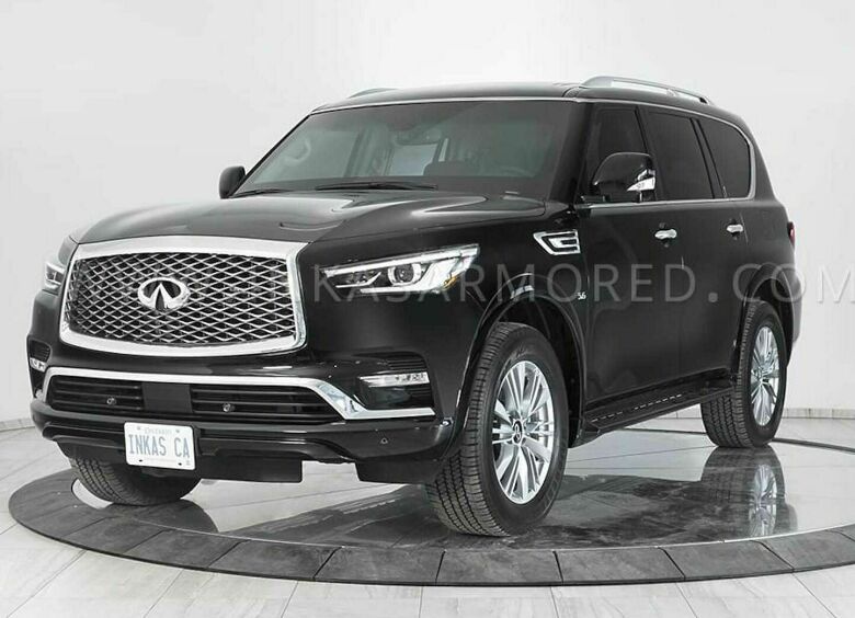 Изображение Infiniti QX80 получил супершины и защиту от ручных гранат