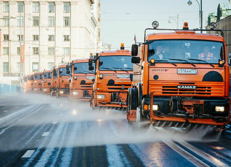 Изображение Московские дороги защитят от коронавируса