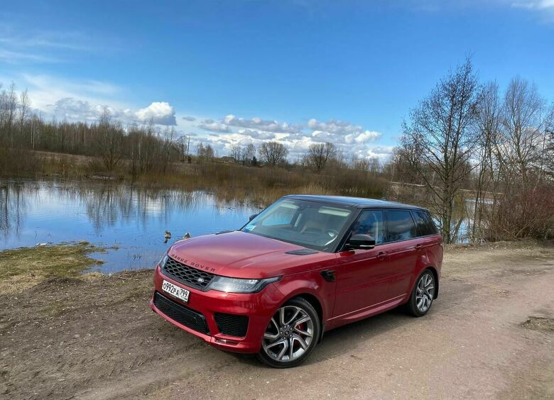 Изображение С королевского стола: тест-драйв Range Rover Sport Autobiography Dynamic P525