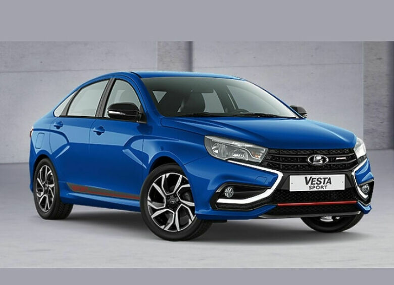 Изображение LADA Vesta Sport подверглась небольшим обновлениям