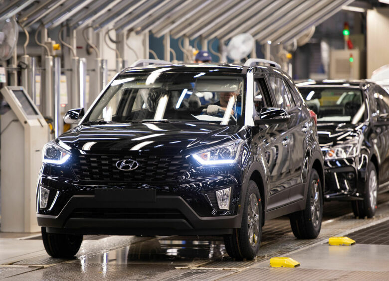 Изображение Сколько автомобилей сегодня собирают на заводе Hyundai в России