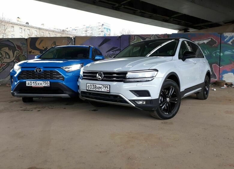 Изображение Немецкий порядок или азиатский подход: сравнительный тест Volkswagen Tiguan и Toyota RAV4