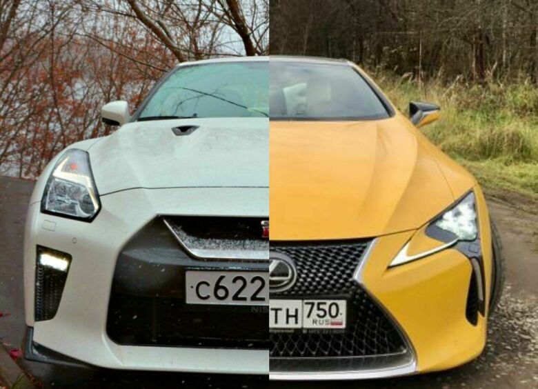Изображение Запахло жареным: сравнительный тест Nissan GT-R и Lexus LC500