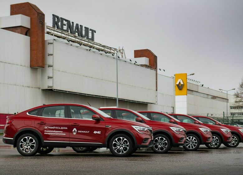 Изображение Renault отдала кроссоверы в помощь российским медикам и волонтерам