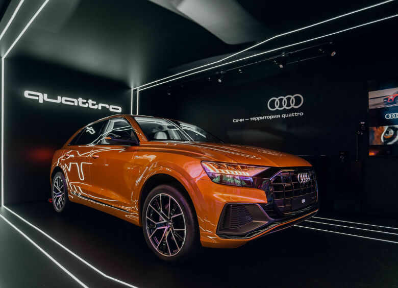 Изображение Audi в России привлекает новых клиентов технологиями и теплым пляжем