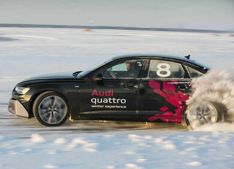 Изображение Помогут ли курсы контраварийного вождения Audi quattro Winter Experience на реальной дороге