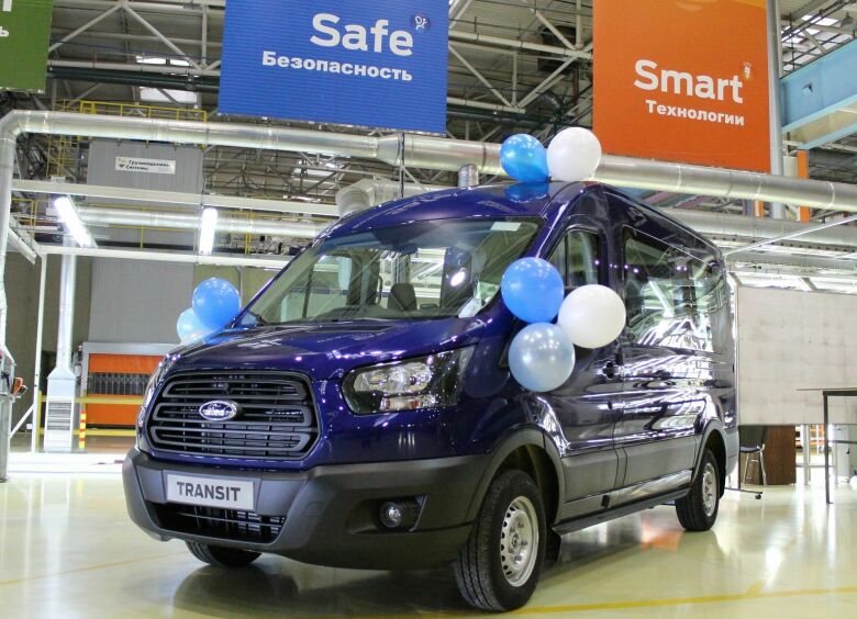 Изображение Ford Transit в России: на пике успеха