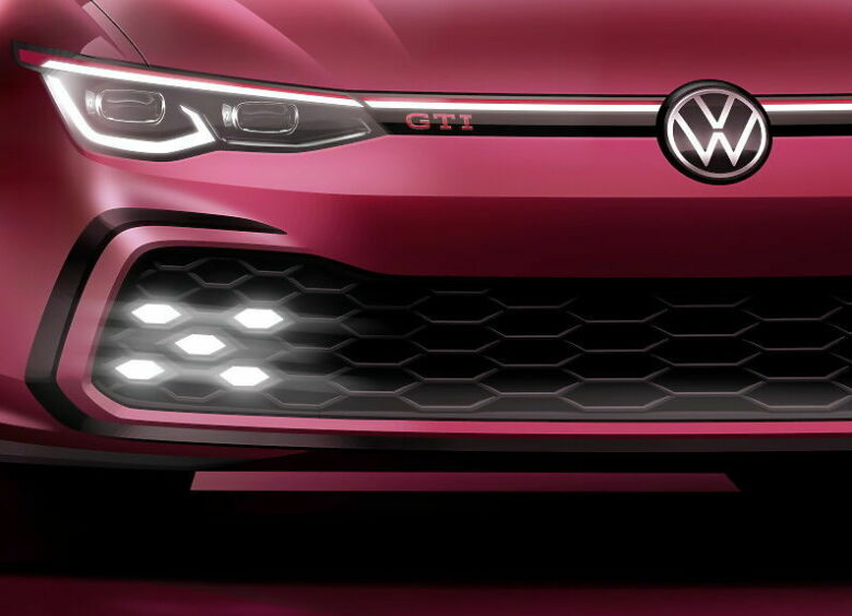 Изображение Volkswagen интригует тизером «заряженного» Golf GTI