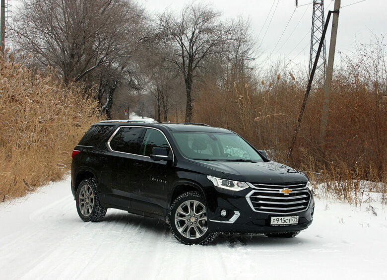 Изображение Семеро по лавкам: семейный тест-драйв кроссовера Chevrolet Traverse