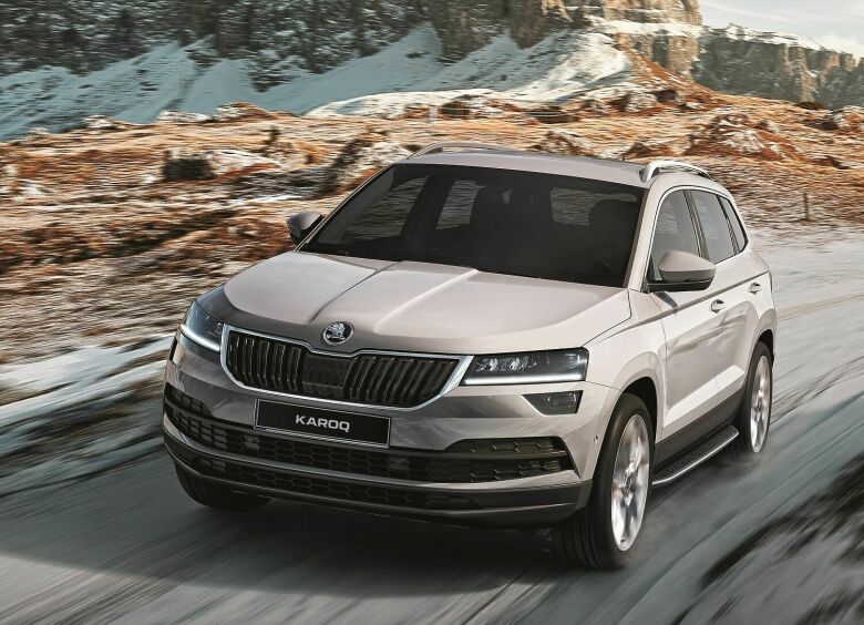 Изображение Названы комплектации компактного кроссовера Skoda Karoq для России