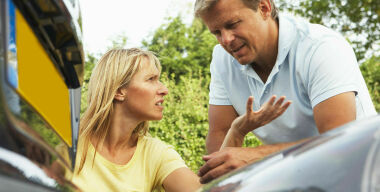 Валентин и Александра: влюбленные в аварии