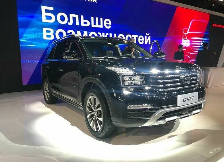 Изображение Названа дата российской премьеры нового большого кроссовера GAC GS8