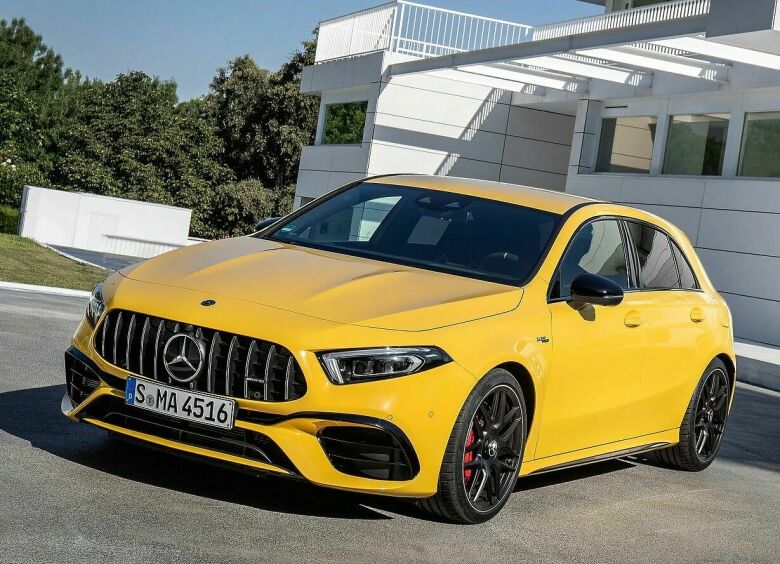 Изображение В России стартовали продажи «заряженных» Mercedes-AMG A 45 и CLA 45