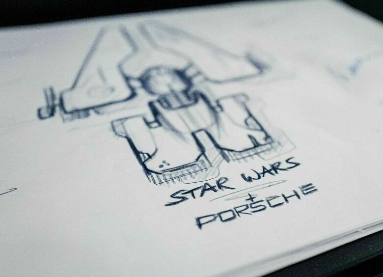 Изображение В новых «Звездных войнах» будут летать на Porsche