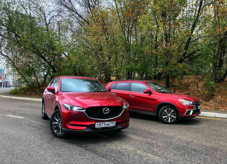 Изображение Ньюскул против мейнстрима: сравнительный тест Mazda CX-5 и Mitsubishi ASX