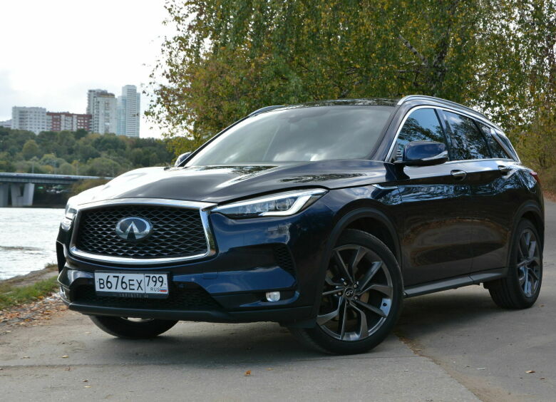 Изображение «Финик» с «перцем»: тест-драйв Infiniti QX50