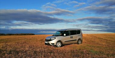 «Исторический» тест-драйв FIAT Doblo: едем в город, где много неба