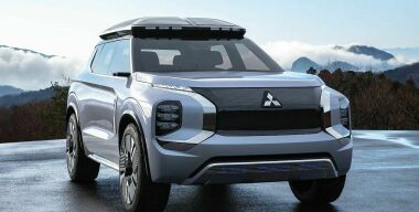Новый Mitsubishi Outlander вывели на тесты