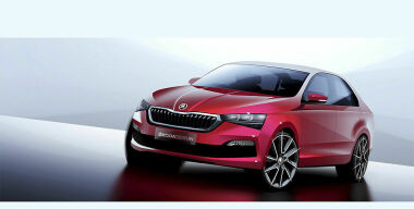 Чехи показали, как будет выглядеть новый Skoda Rapid