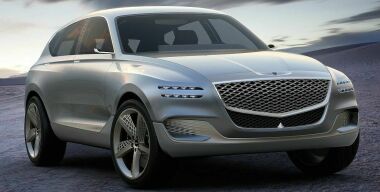 Салон кроссовера Genesis GV80 показали до официальной премьеры