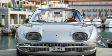 Первый серийный Lamborghini победил на конкурсе элегантности