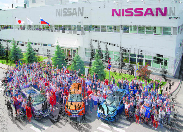 Изображение Сколько машин выпустил Nissan в России