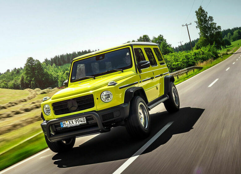 Изображение Mercedes G-Klasse Delta 4x4: «Гелик» подвергся бюджетному тюнингу